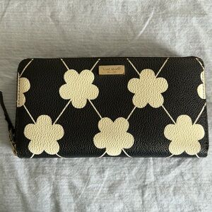 Kate Spade Grant Street Grainy Vinyl Zip Around Wallet